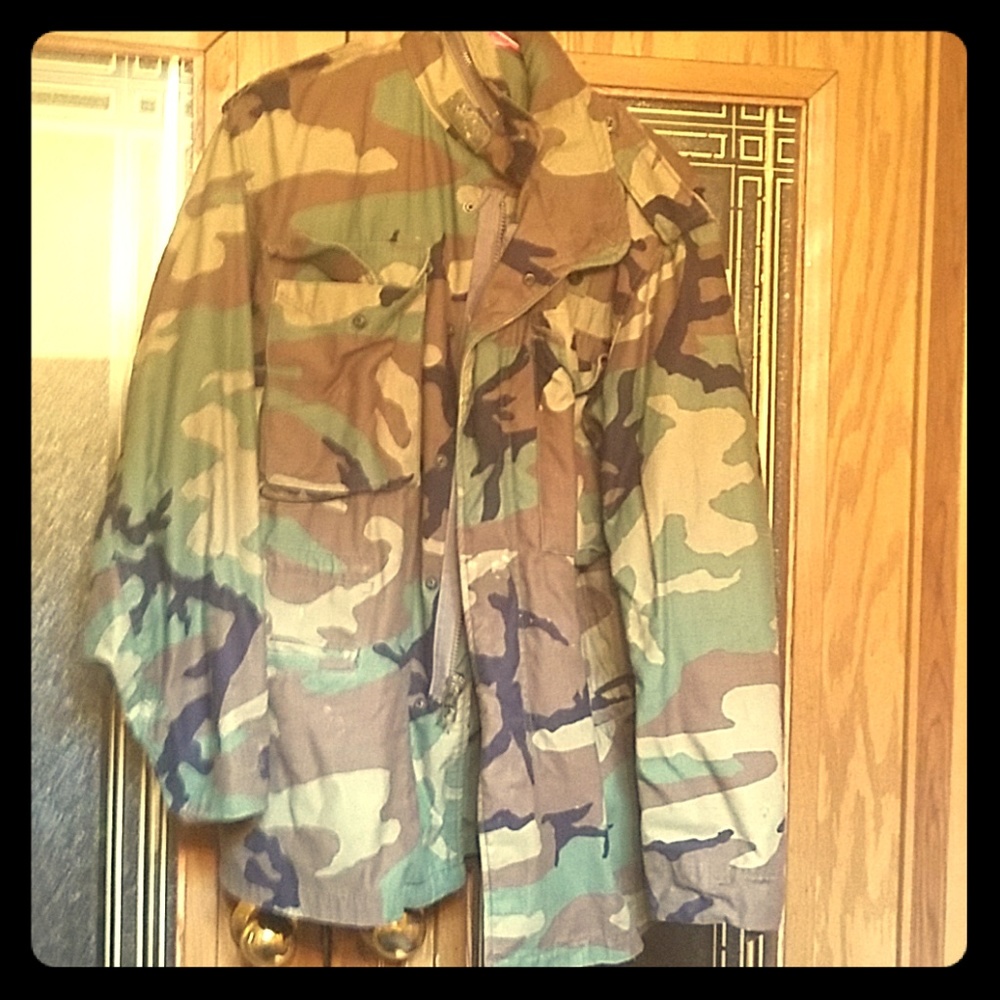 Vintage Camo Jacket